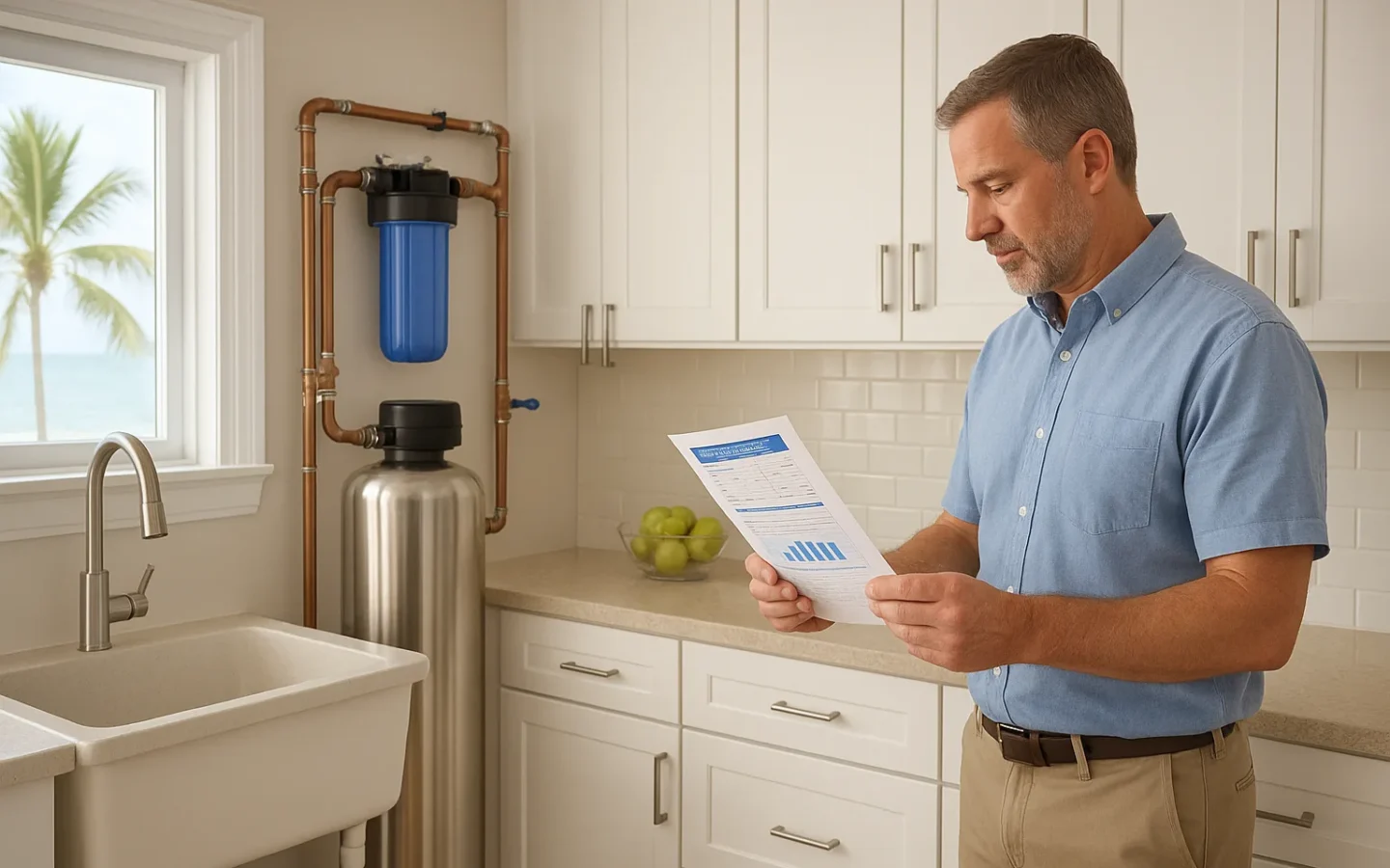 professional water test